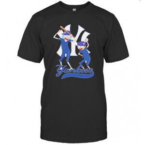 Rick And Morty New York Yankees Baseball Players T-Shirt